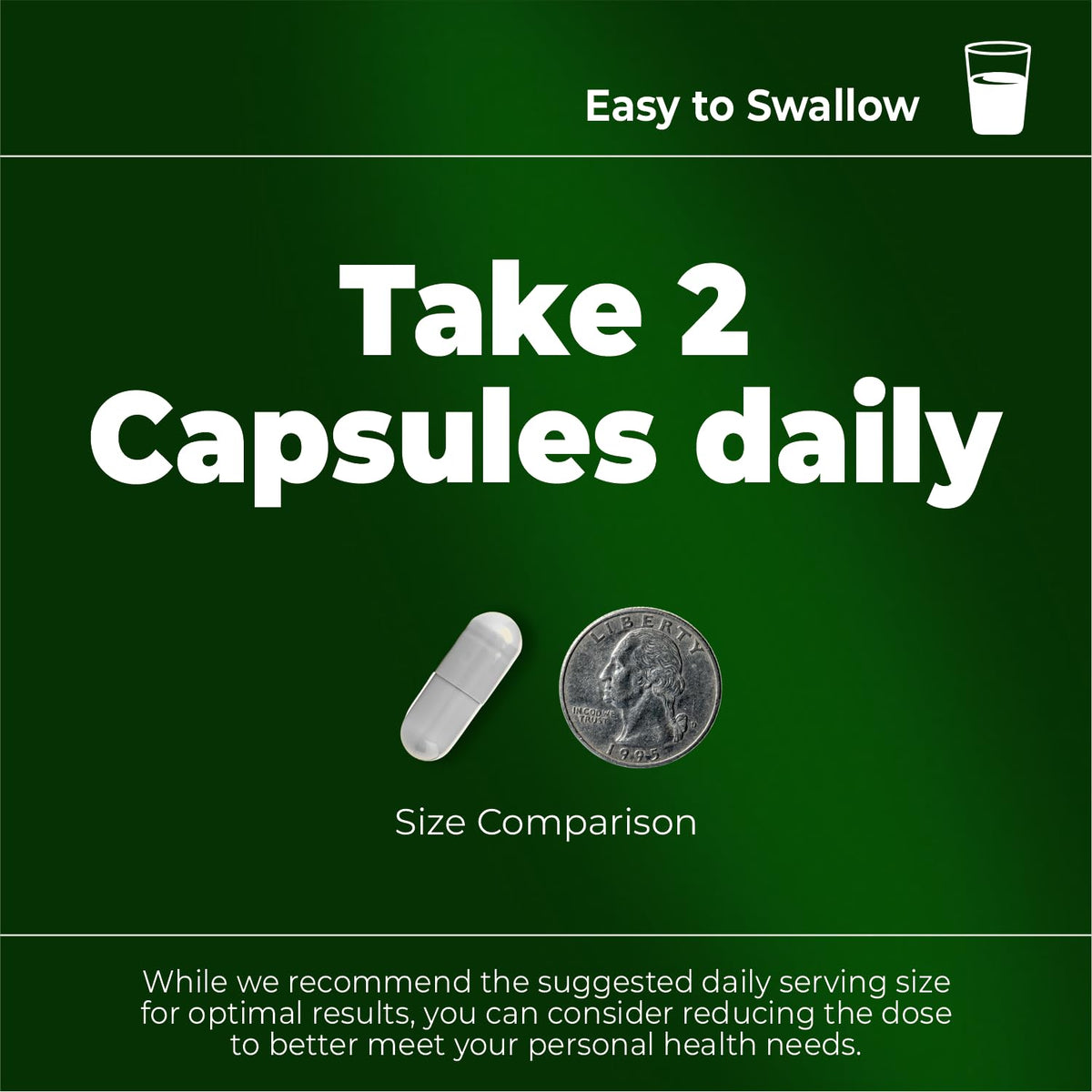 Immortal Herbs Hadjod joint and bone support capsules serving size information