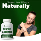 Immortal Herbs high strength pure extract capsule layout showing daily dose supply