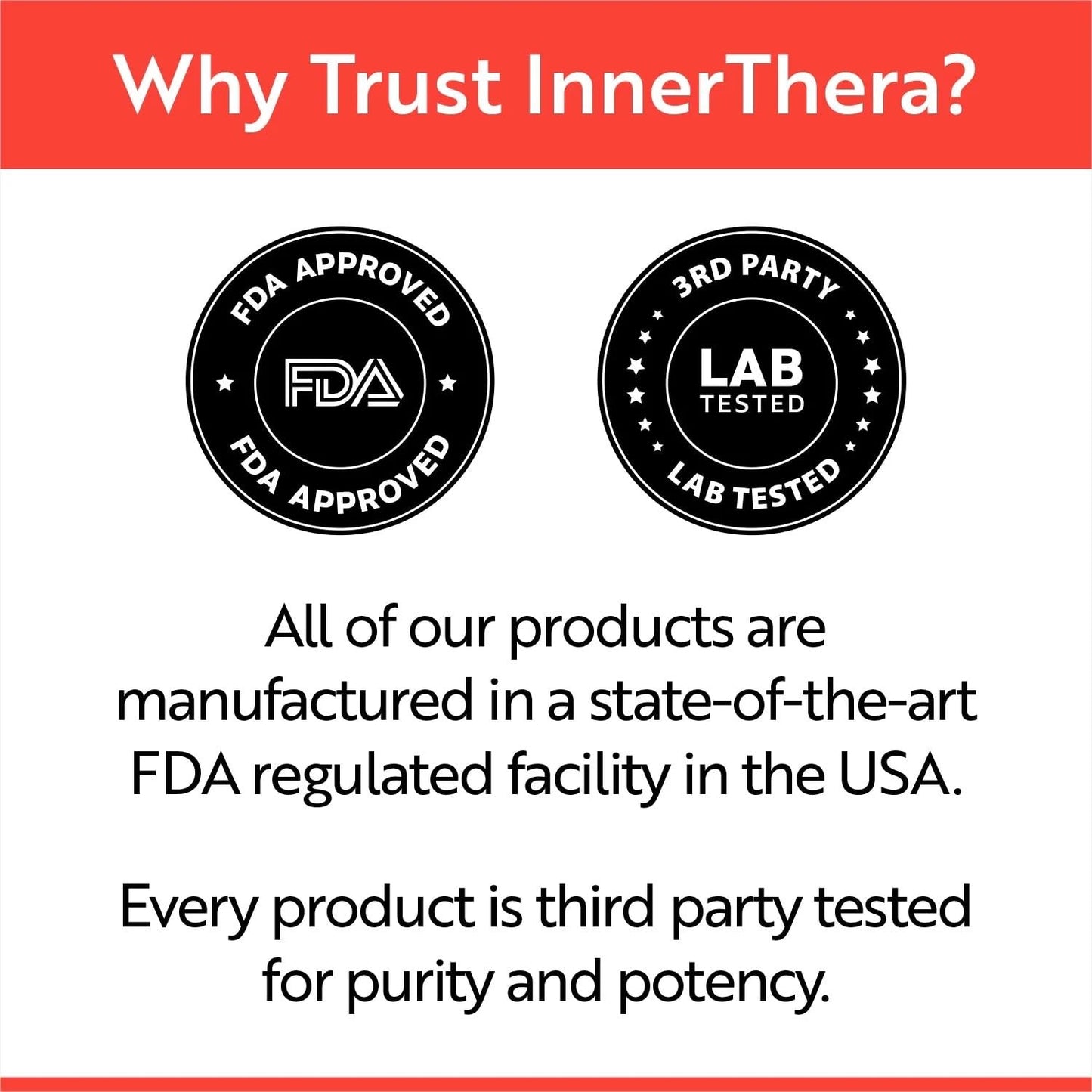 InnerThera Citrus Bergamot Polyphenol Extract product presentation displaying the full label description for heart health support