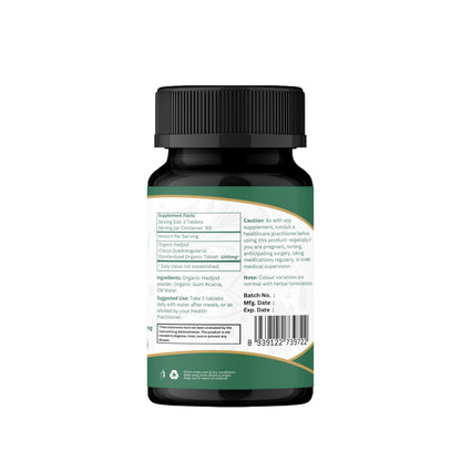 Organic Spree Hadjod 120 tablets lifestyle placement for daily physical wellness habits
