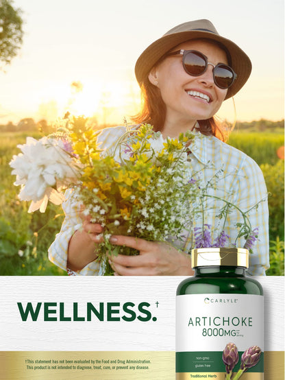 Carlyle premium imported artichoke leaf supplement for health conscious Indian consumers looking for digestive wellness