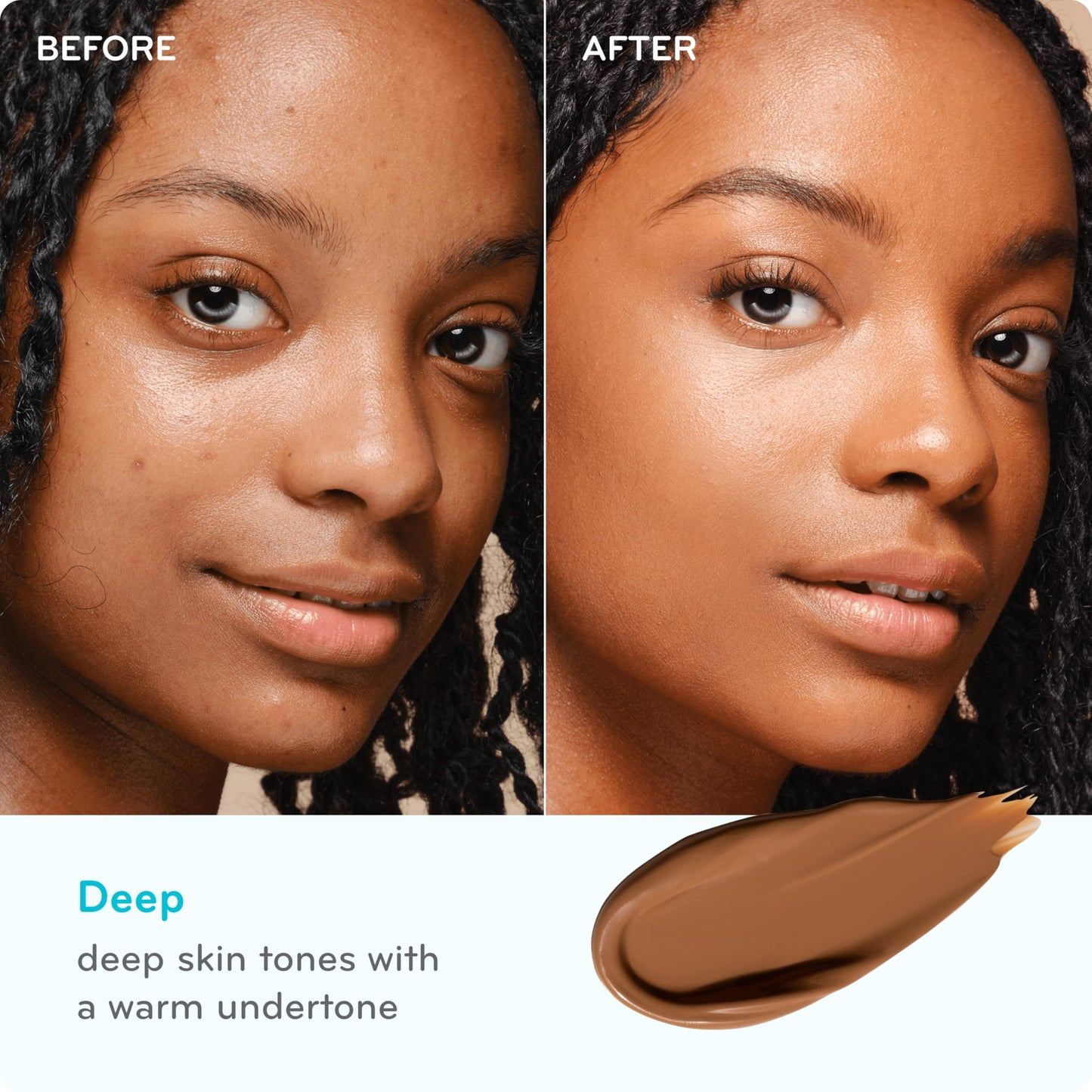 Purlisse bakuchiol and vitamin C serum foundation application texture