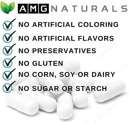Premium vegan artichoke capsules by AMG Naturals for digestion and bile flow