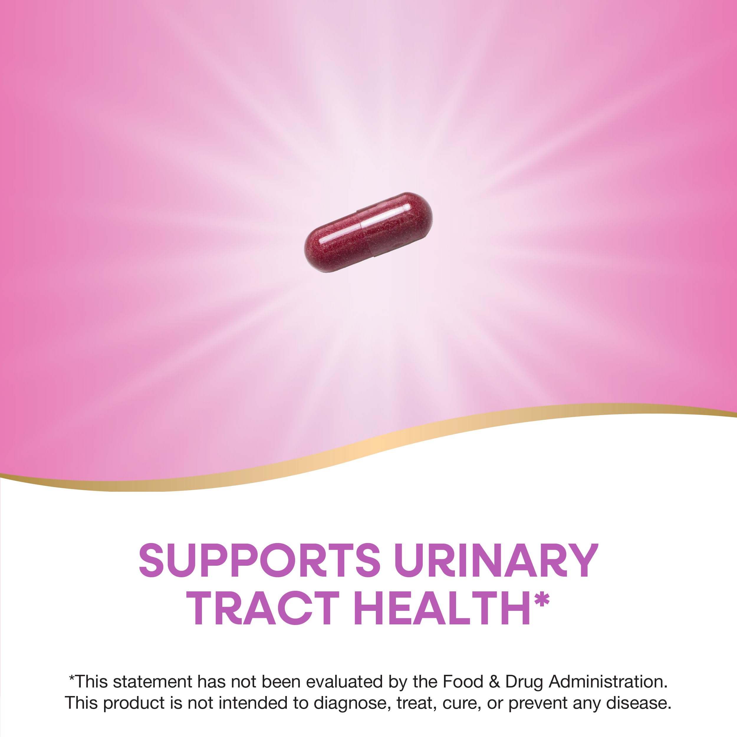 Nature's Way CranRx Bioactive Cranberry supplement facts label