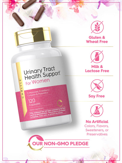 Carlyle Urinary Tract Health relief for women supplement facts