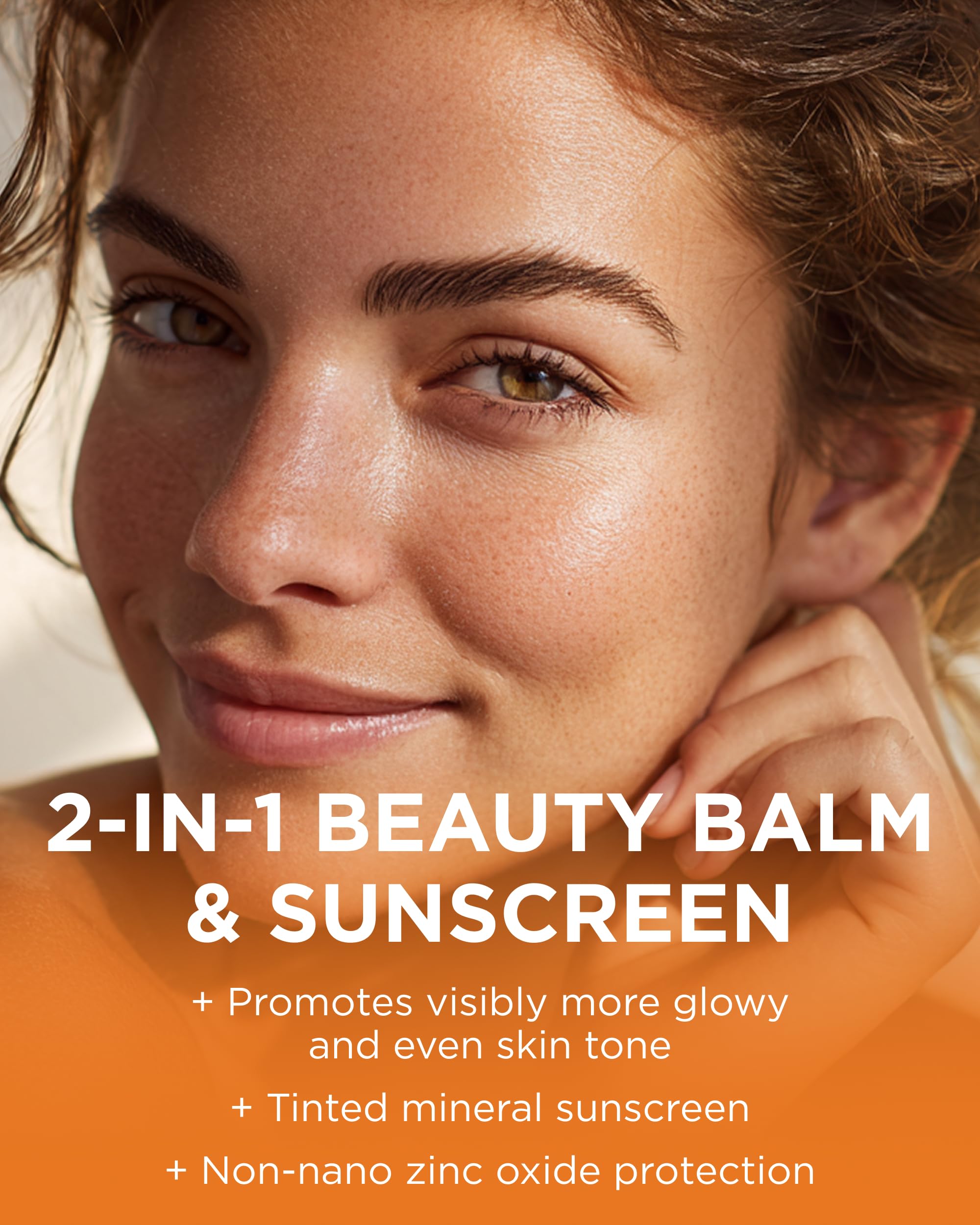 Andalou Naturals tinted mineral sunscreen tube back label details
