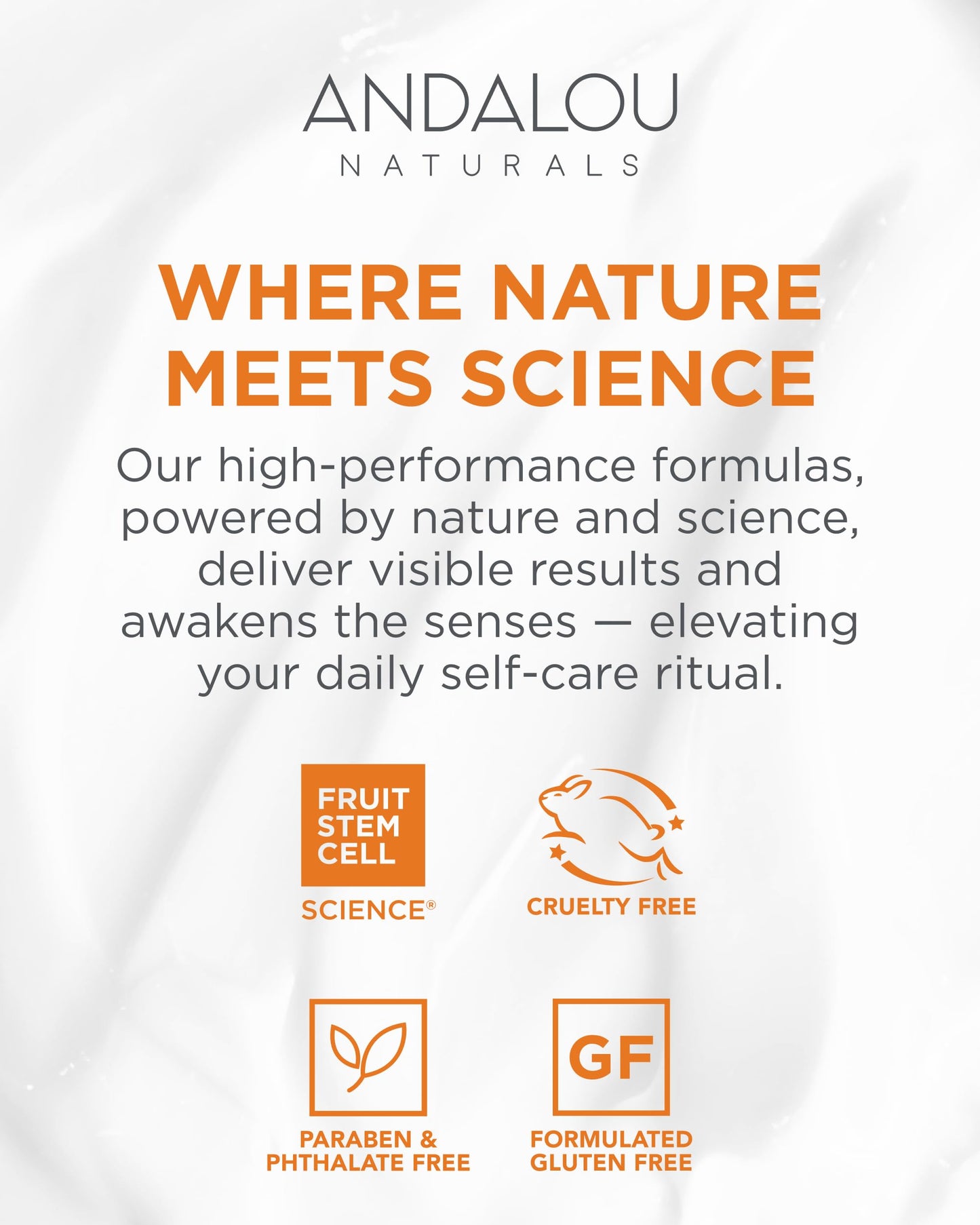Side profile of Andalou Naturals cruelty-free beauty balm tube showcasing authenticity