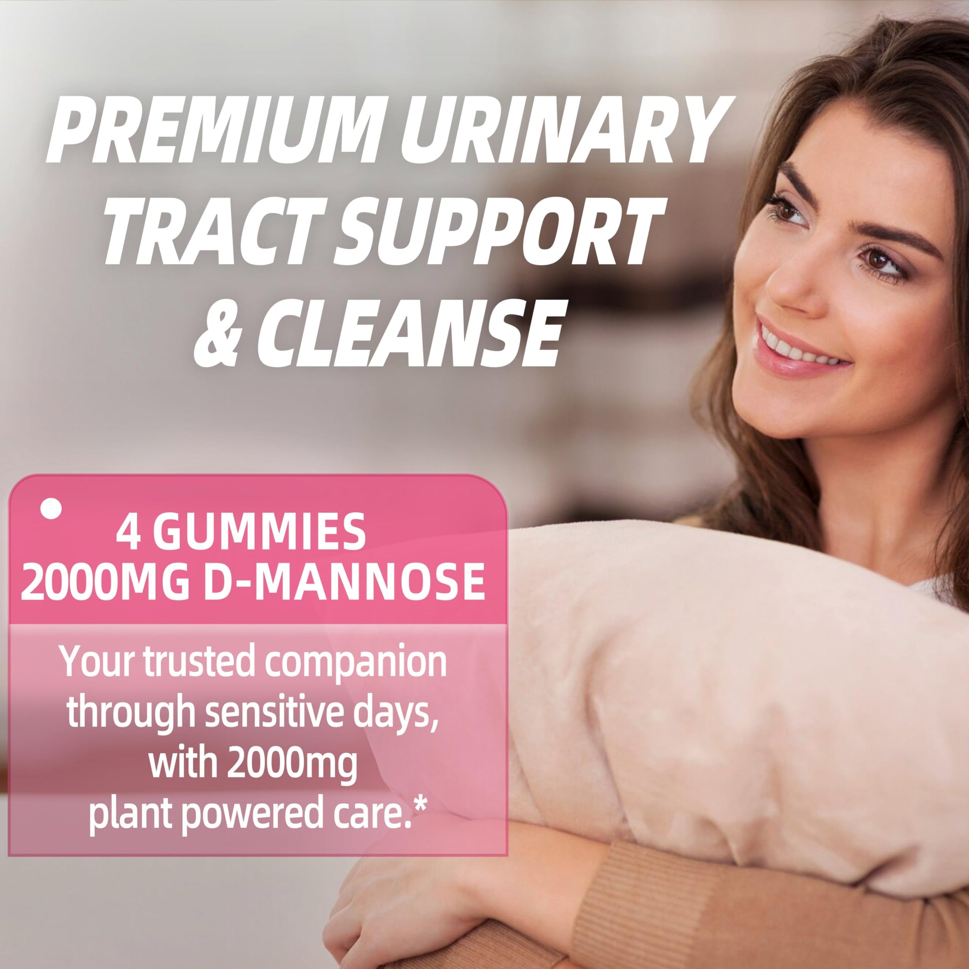 Joywiit D-Mannose 2000mg Gummies Bottom Seal