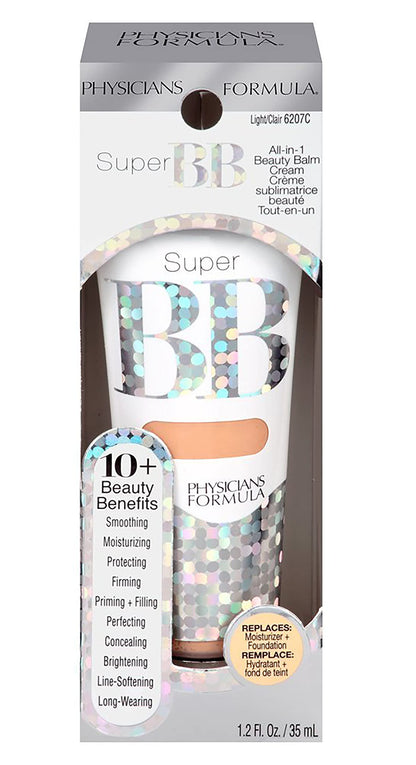 Physicians Formula All in 1 Beauty Balm Cream in Light shade showing smooth texture