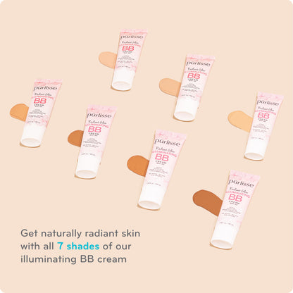 Purlisse Radiant Glow 1.4 Ounce tube top view