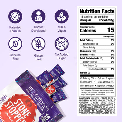 Moonstone Stone Stopper Premium Imported USA Kidney Supplement