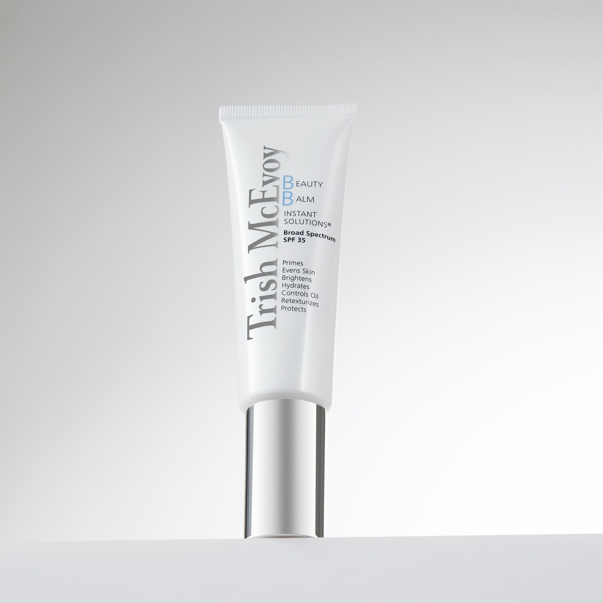 Trish McEvoy BB cream packaging and cap details