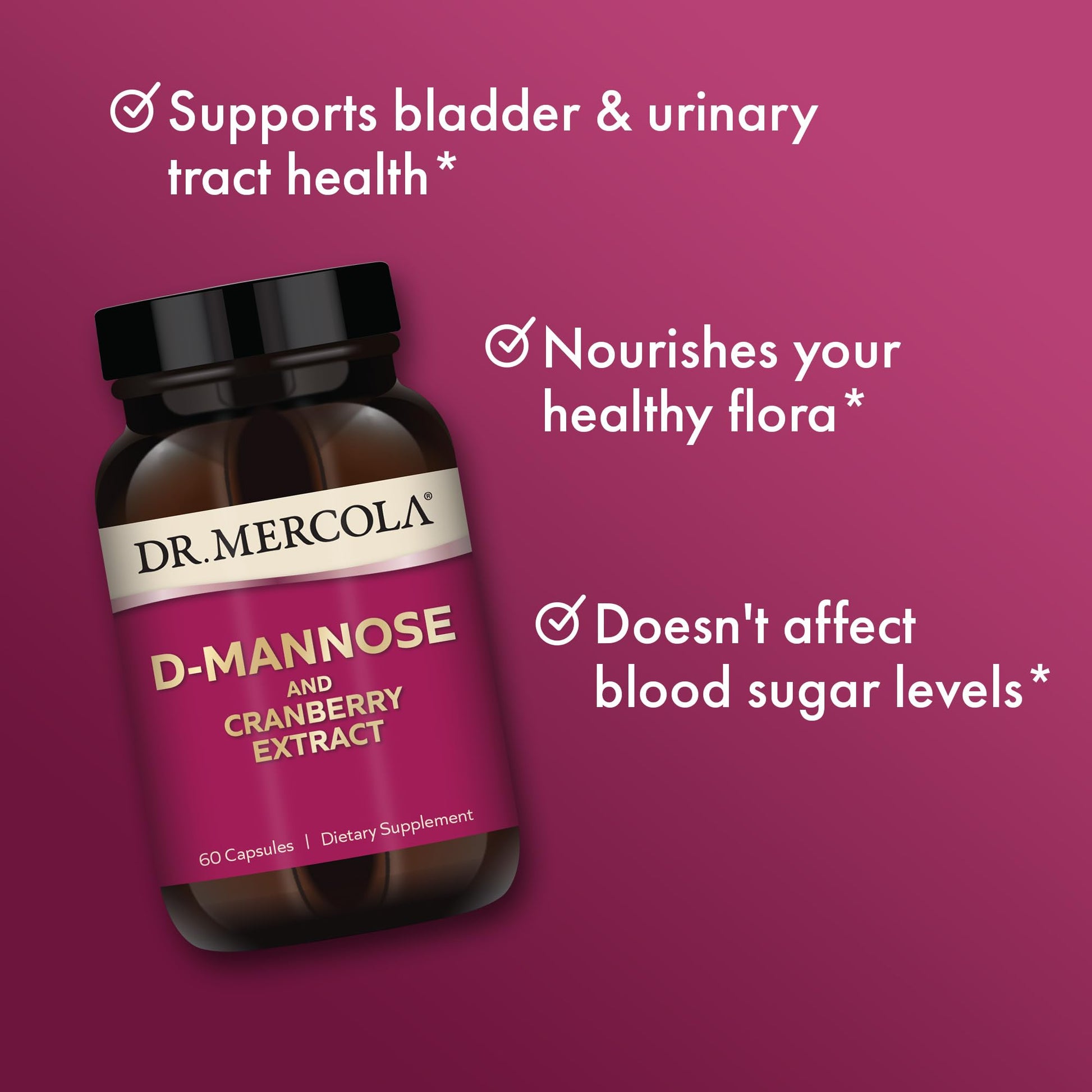 Dr. Mercola urinary tract health supplement 60 capsules