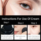 Serentiaelixir BB cream waterproof test droplet demonstration