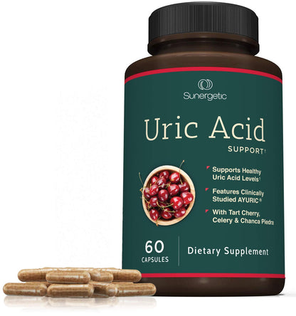 Sunergetic Uric Acid Support Tart Cherry Complex Side View