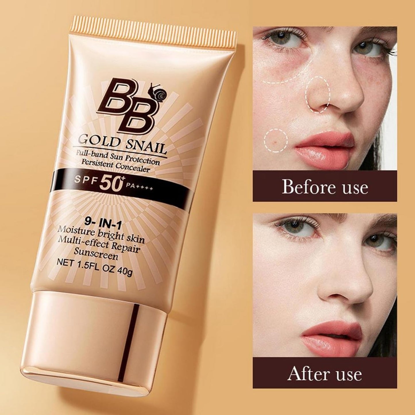 Hydrating tinted moisturizer for all skin types light shade texture swatch
