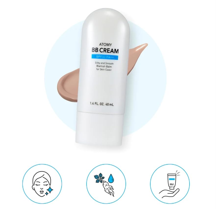 Fiico BC233 Korean BB Cream tube showing size and volume details