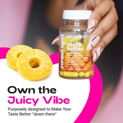 Taste The Sweet Spot Vaginal Probiotics Vegan Capsules