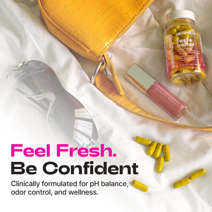 Taste The Sweet Spot Feminine Balance Supplement Packaging