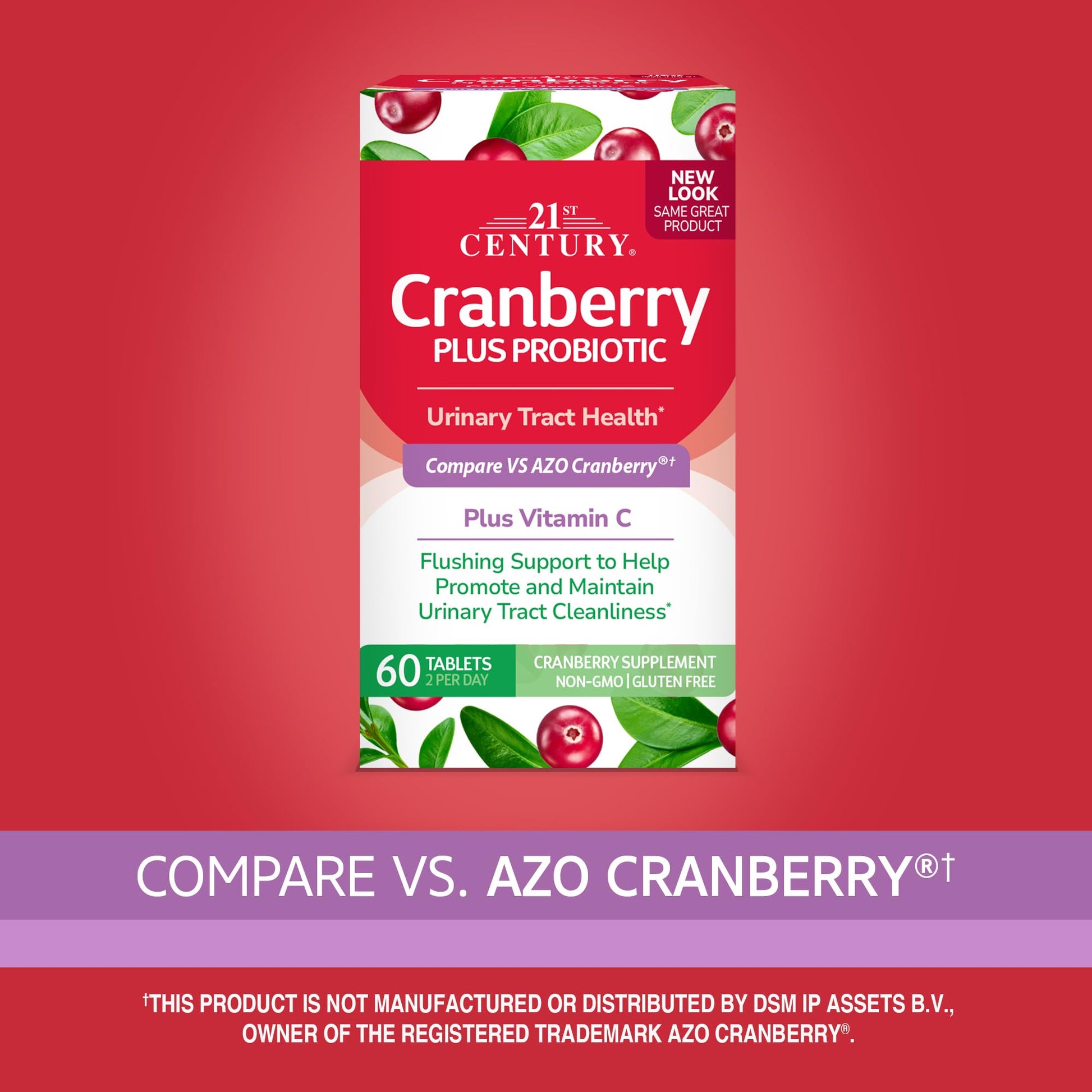 21st Century Cranberry Plus Probiotic ingredient details