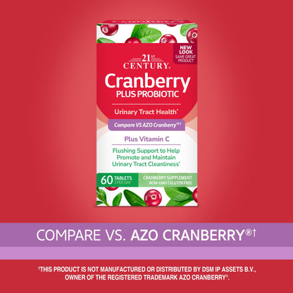 21st Century Cranberry Plus Probiotic ingredient details