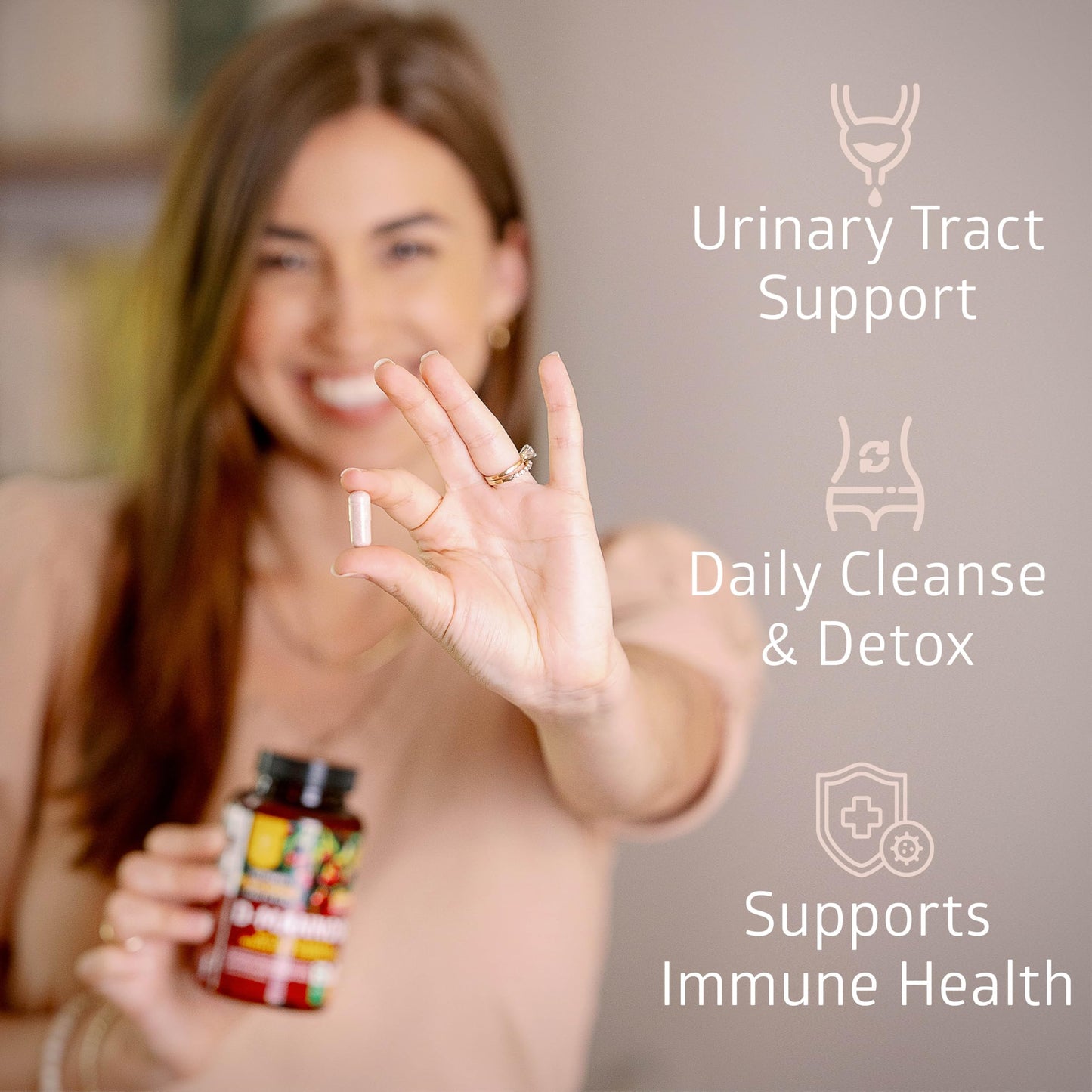 Number One Nutrition Premium D-Mannose Vegetarian Capsules Ingredient Details