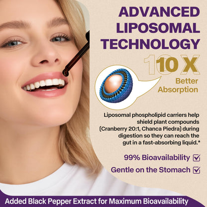 Sklia 30-in-1 Kidney and Liver Cleanse blueberry flavor drops
