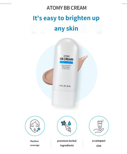 Lightweight Korean beauty balm packaging highlighting hydrating and anti-aging benefits.