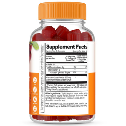 Lifeable Cranberry Gummies For Kids Daily Wellness Routine