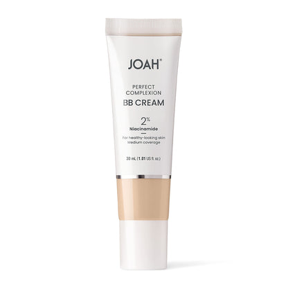 Korean inspired lightweight beauty balm cream container highlighting the main niacinamide ingredient.