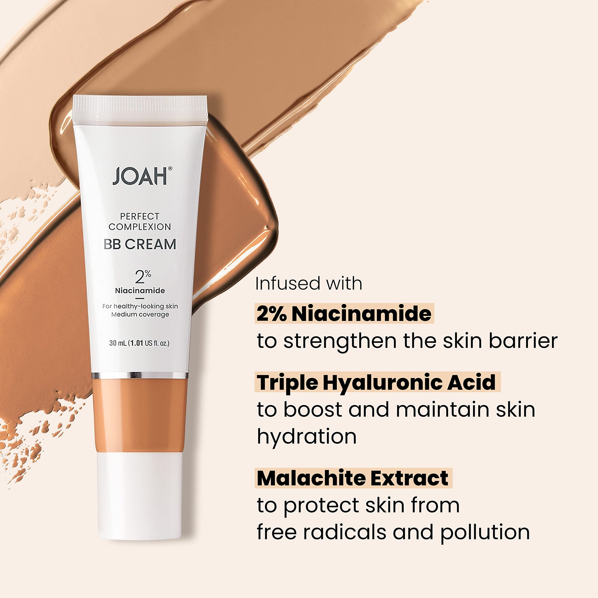 Authentic USA imported buildable medium coverage makeup foundation alternative for fair complexions.