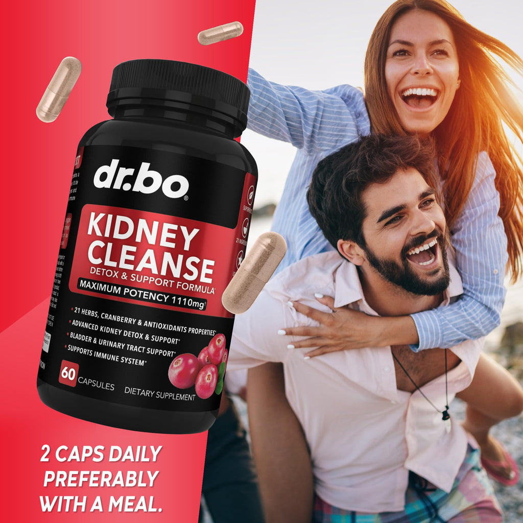 Dr. Bo Kidney Cleanse Detox Support authentic USA import