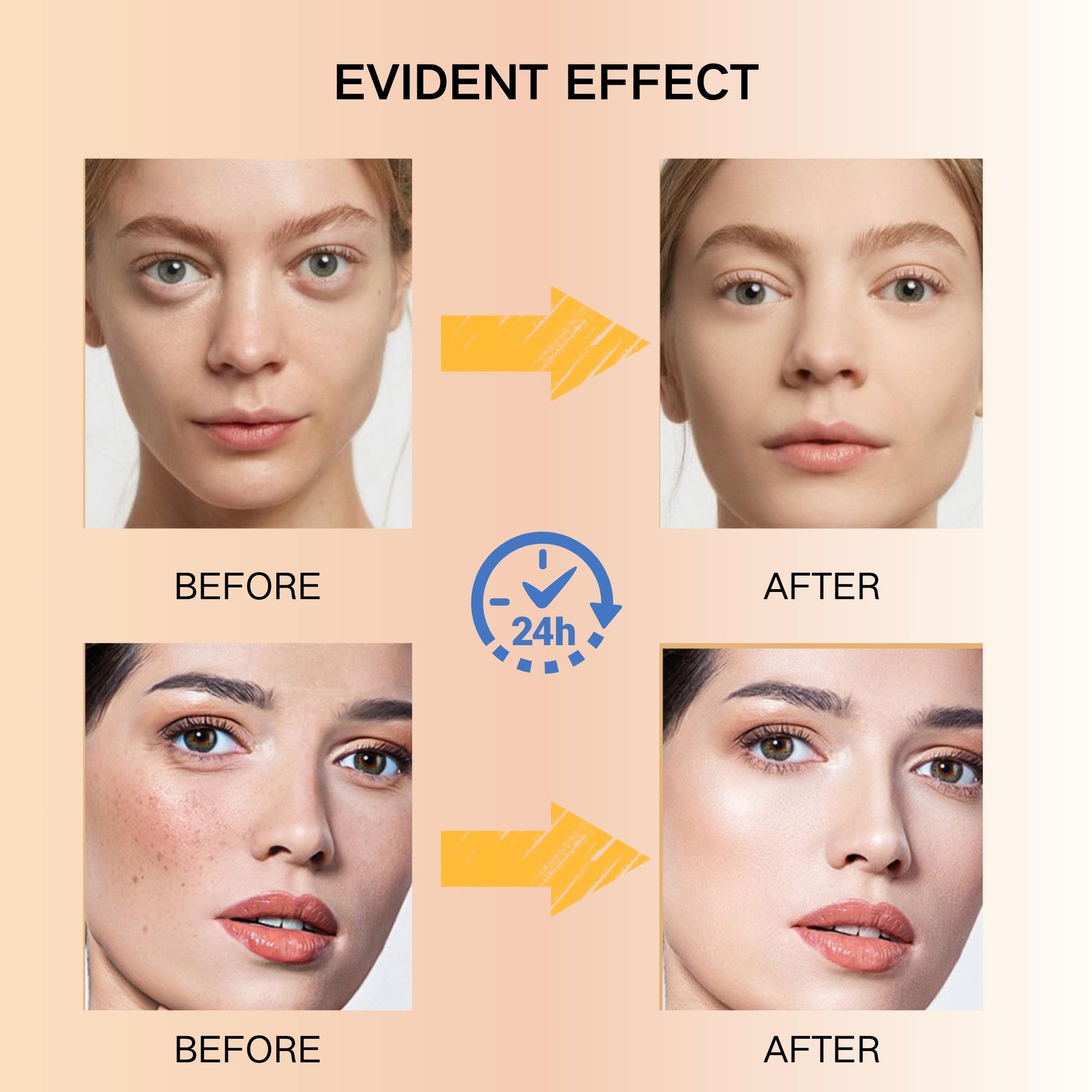 Side angle view of the ZBMCYHCXH full coverage makeup base illustrating its convenient and travel-friendly tube design.