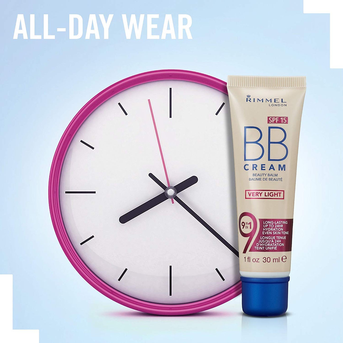 Rimmel London medium shade brightening beauty balm with sun protection
