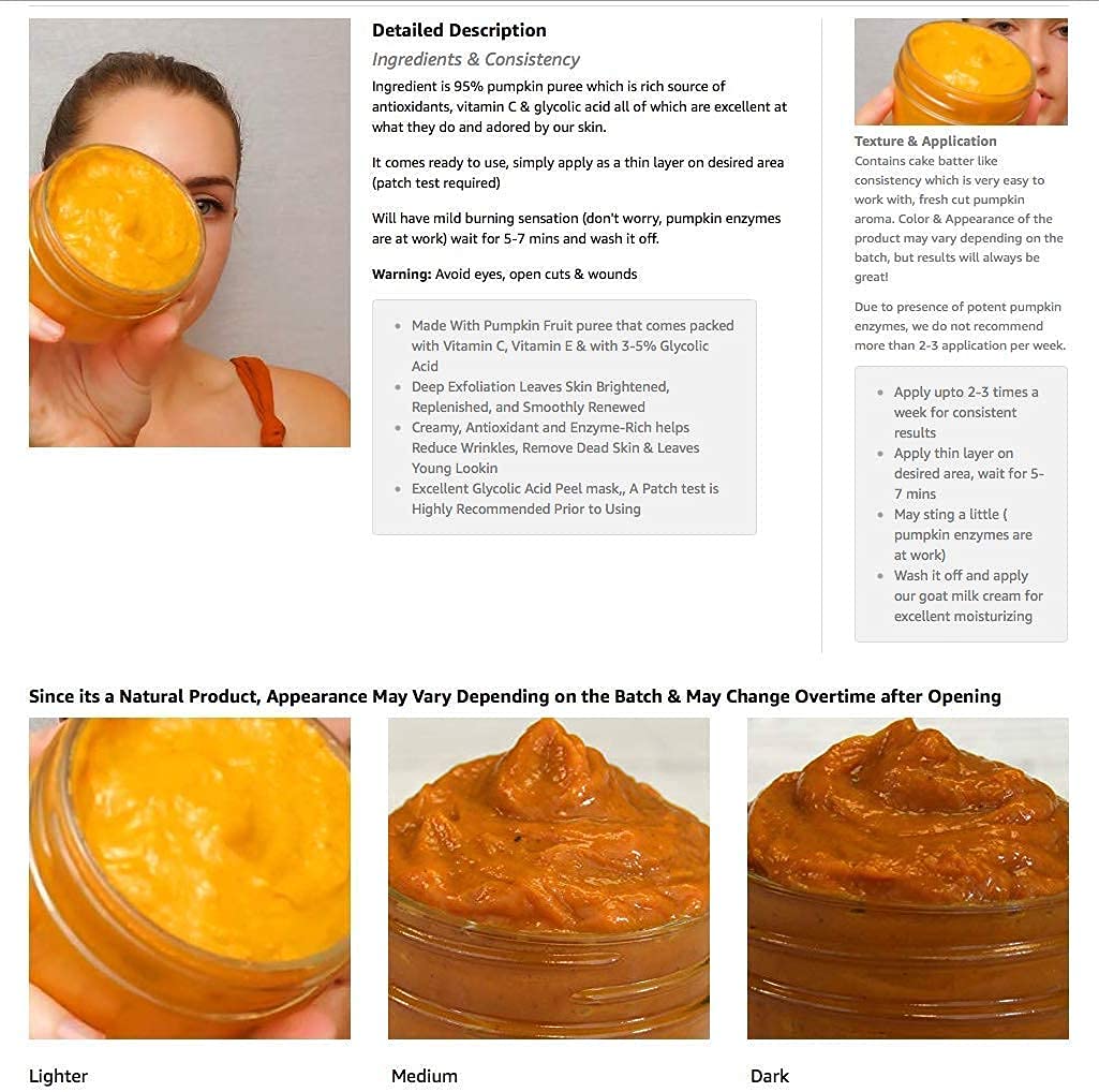 L&I Apothecary skincare mask open jar demonstrating the natural exfoliating cream.