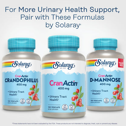 Solaray Cranberry extract with vitamin C vegan capsules for antioxidant defense
