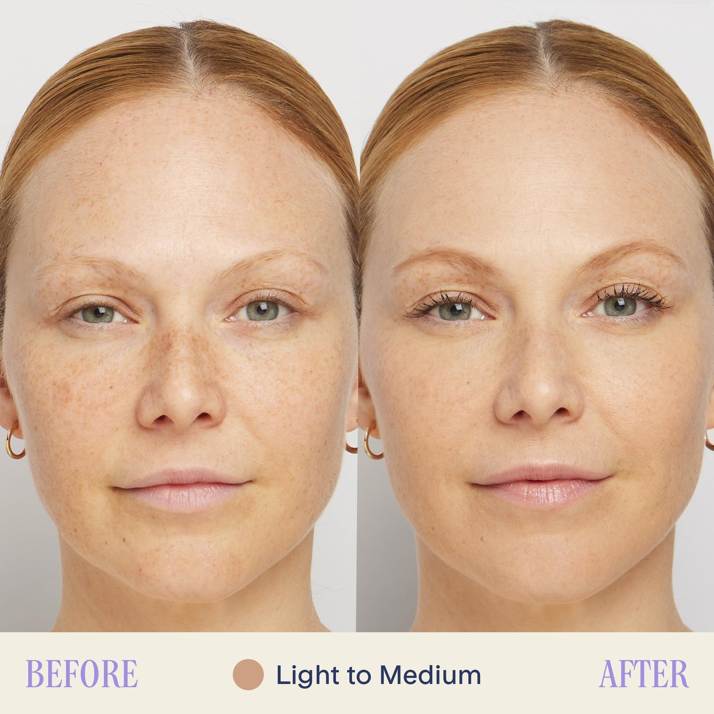 Texture preview of the Marcelle Light to Medium beauty balm cream