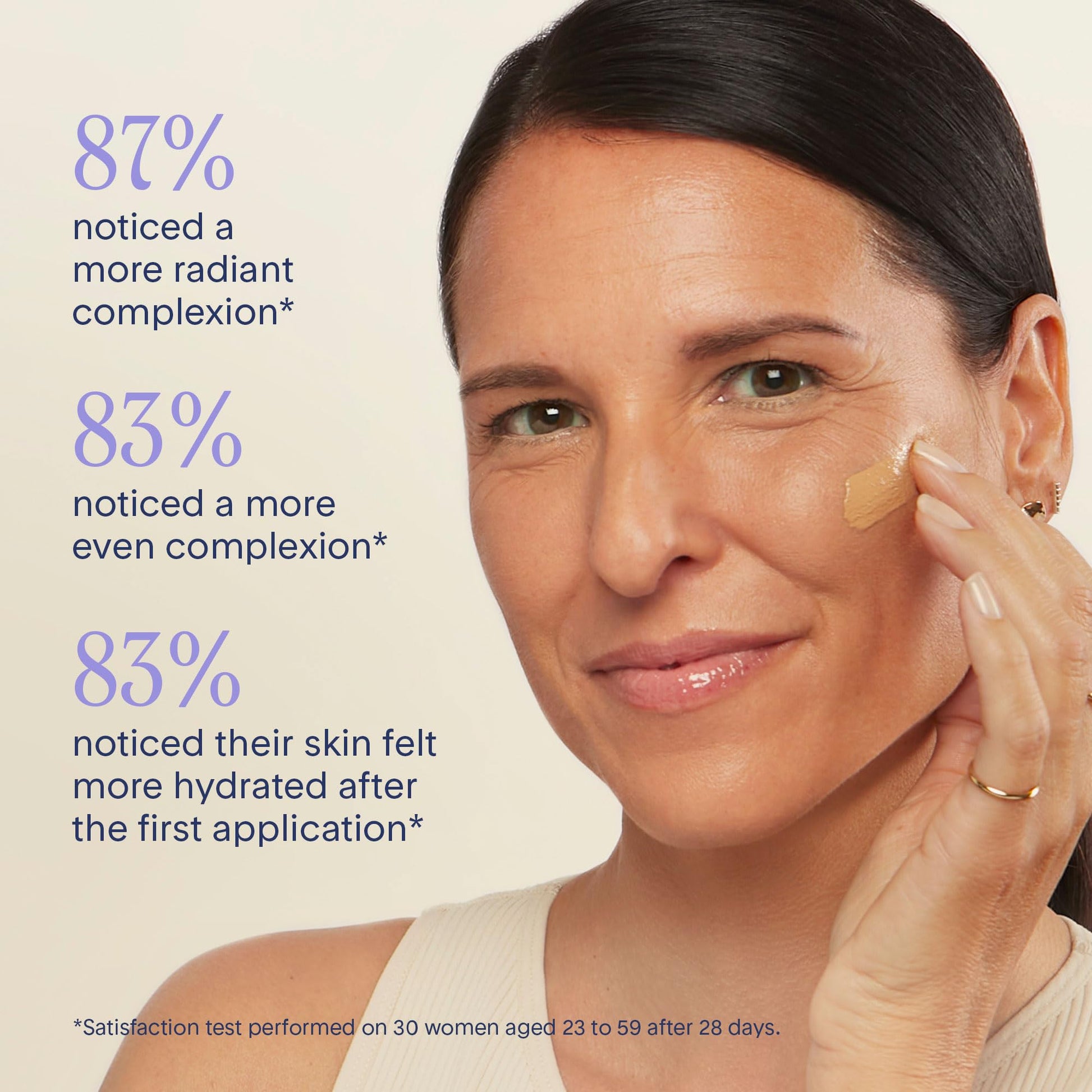 Dermatologist tested Marcelle hypoallergenic tinted moisturizer for sensitive skin