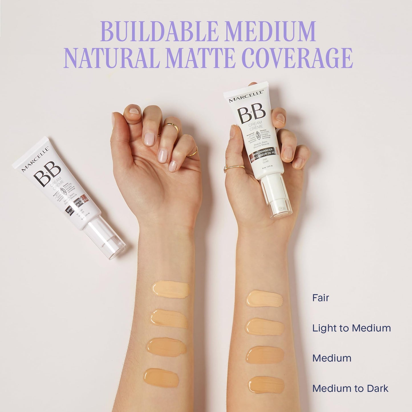Marcelle authentic USA imported makeup base and skin enhancer packaging
