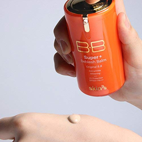 Skin79 Orange Label BB Cream tube container and pump dispenser