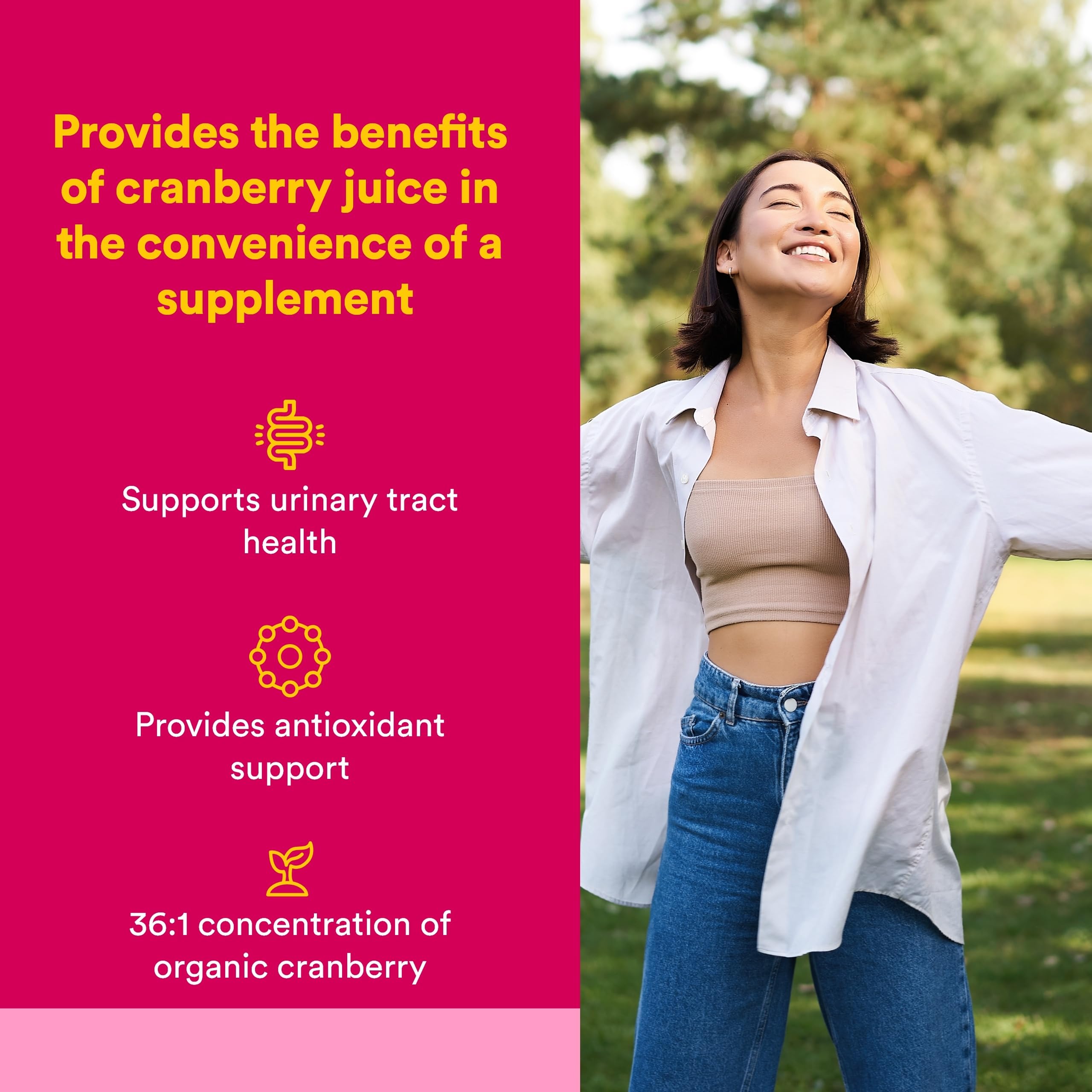 Natural Factors CranRich Cranberry Concentrate 500 mg supplement facts and clean ingredient list details