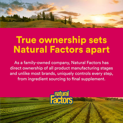 Natural Factors CranRich Cranberry dietary supplement highlighting the sugar free alternative to cranberry juice