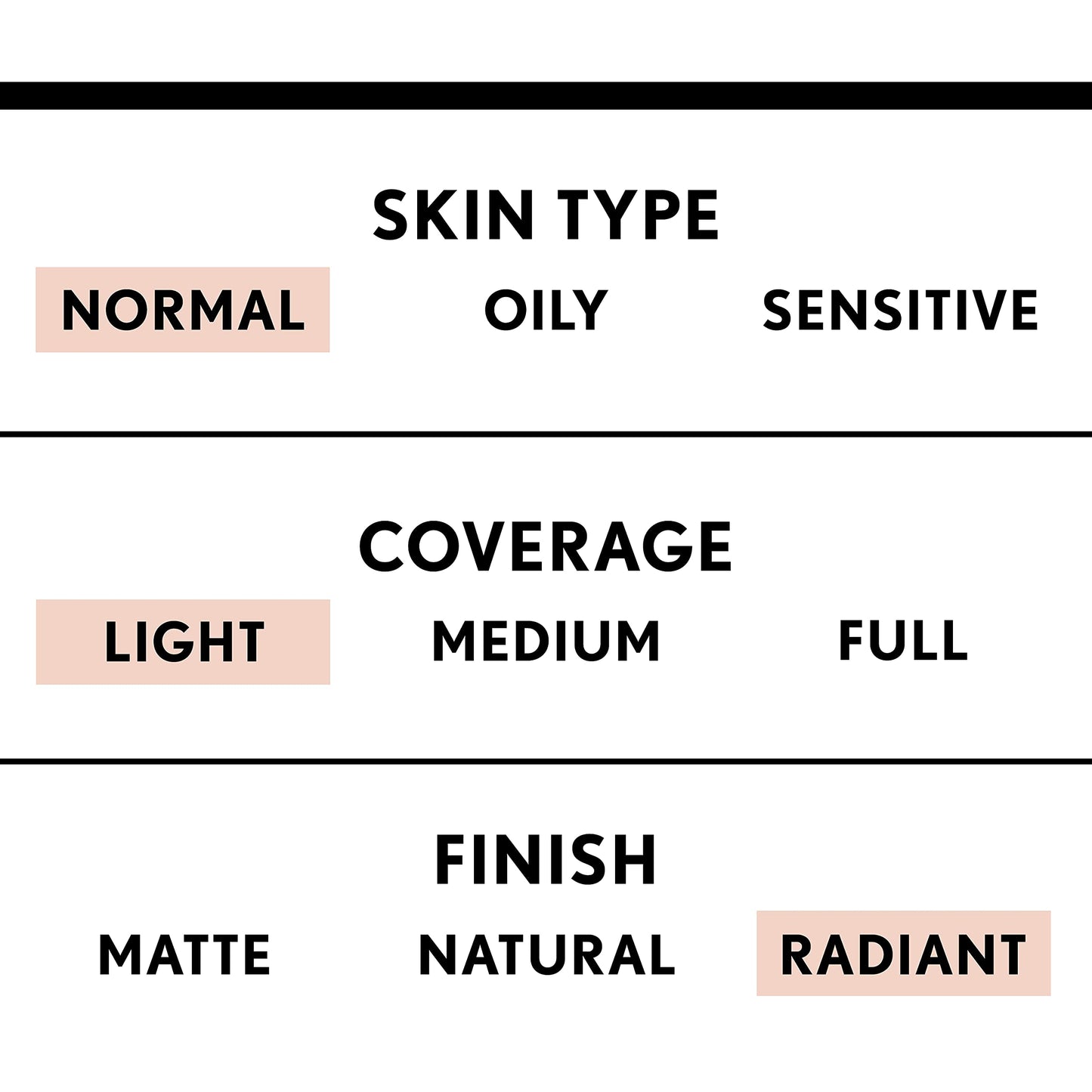 Lightweight beauty balm cream for dry and combination skin types