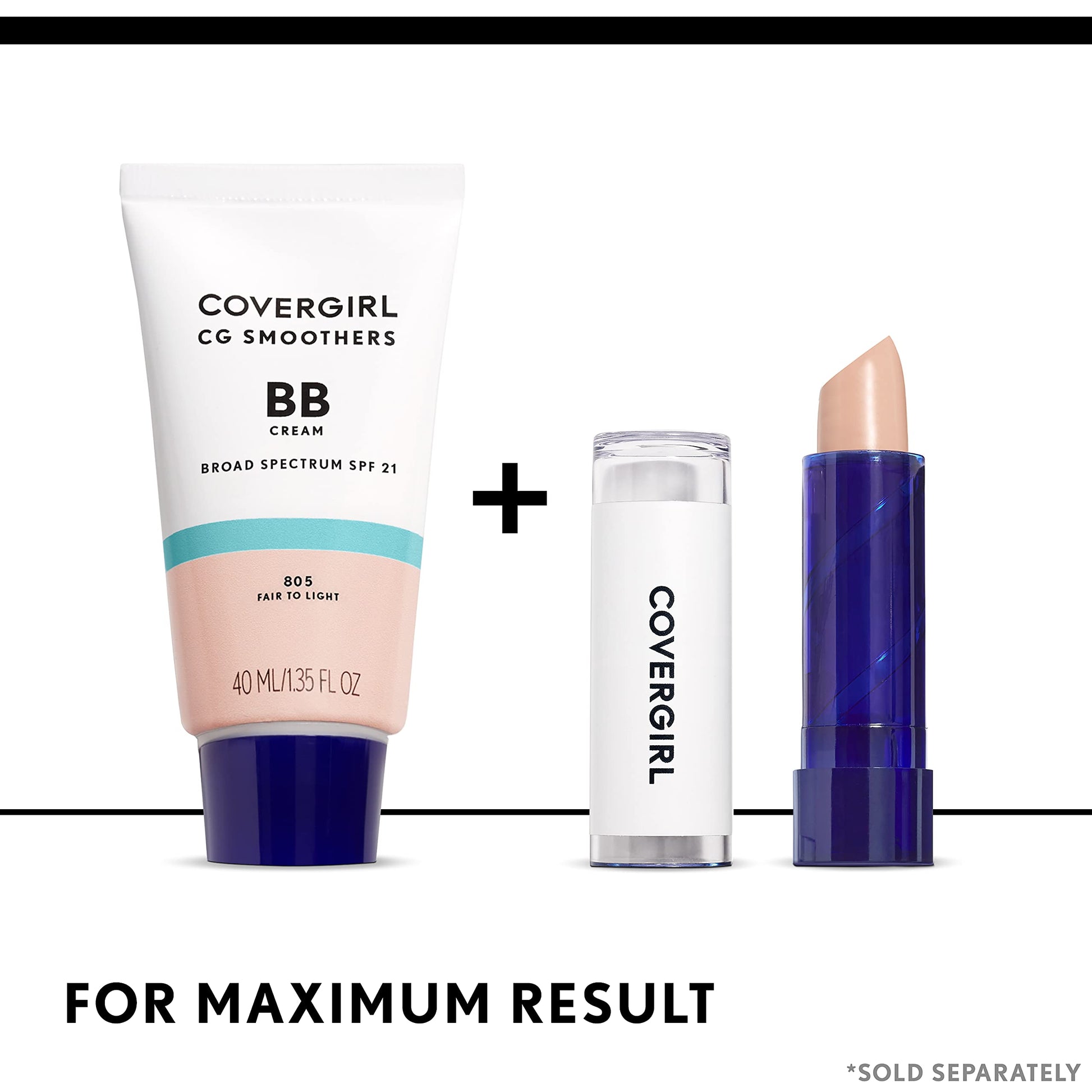 COVERGIRL skin tint pack of two back view label details