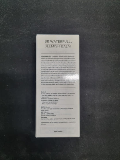BR Waterfull Korean BB Cream applied evenly to illustrate the seamless blurring of pores and redness.