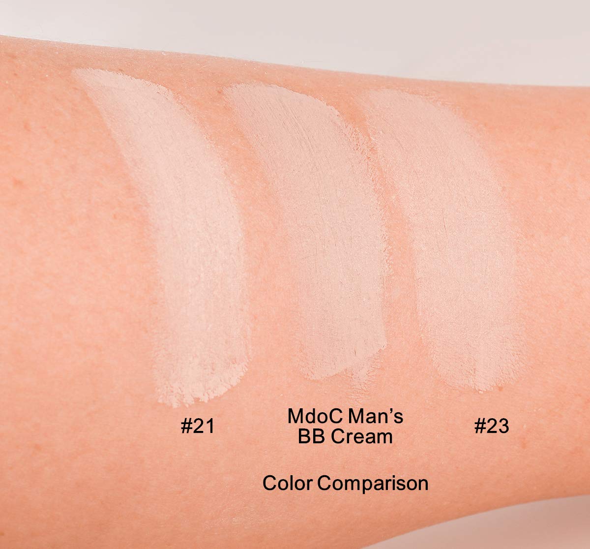 Mdoc beauty balm for men showing the premium packaging and SPF30 protection label.