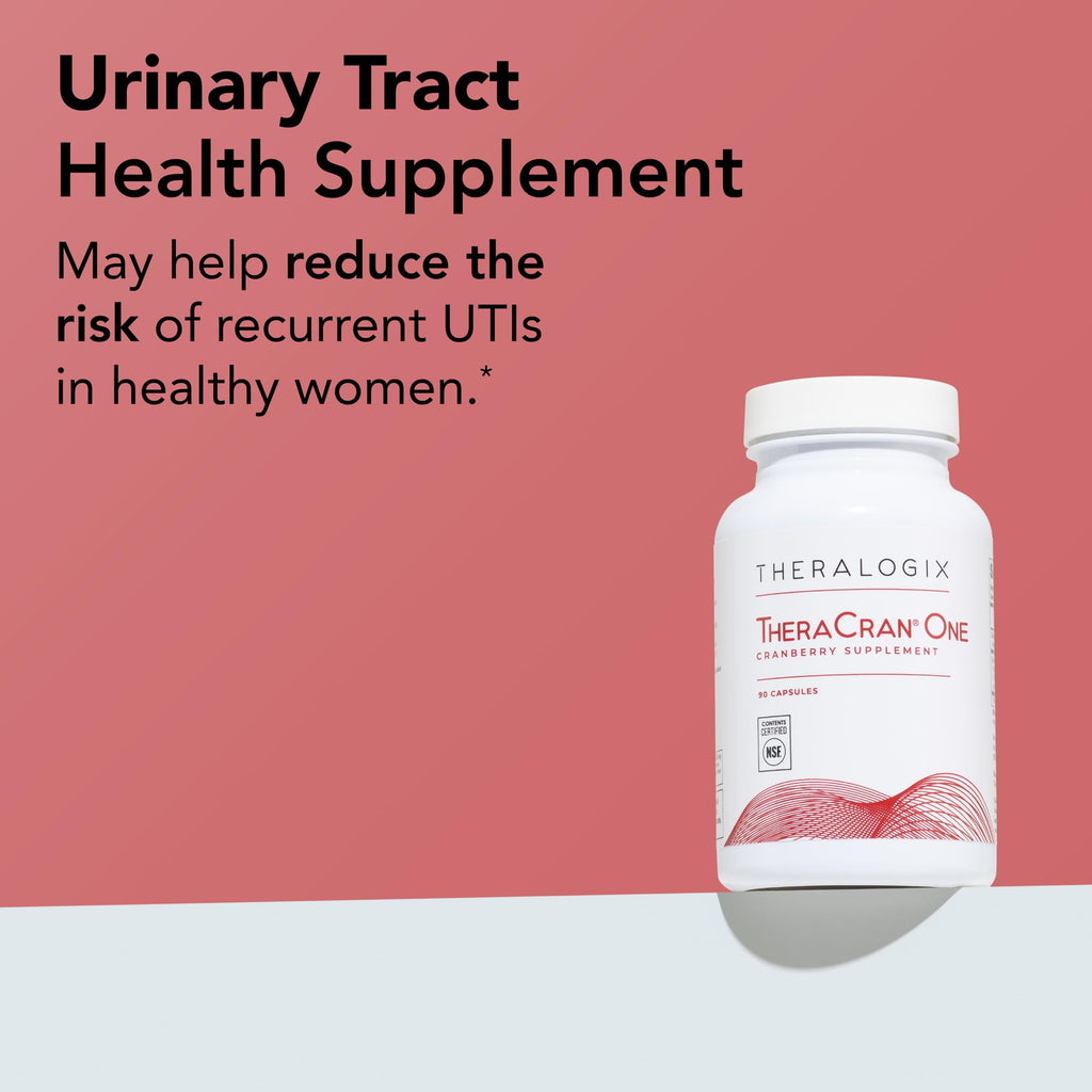 Theralogix TheraCran One Vegan Gluten Free Supplement Packaging