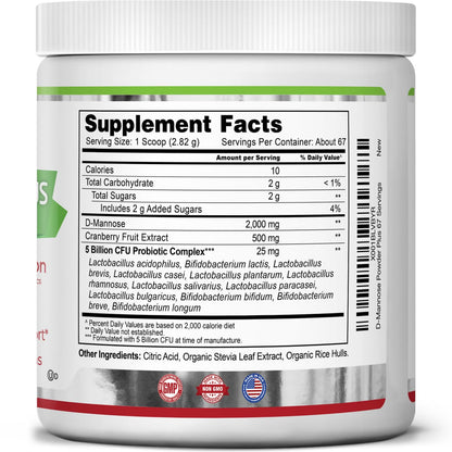 Authentic Zazzee Urinary Health Supplement Container