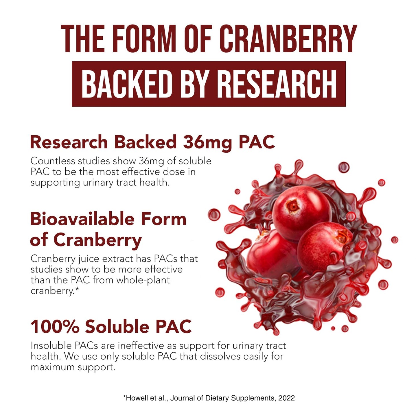 Triquetra Health CranEaze PAC and D-Mannose dosage details