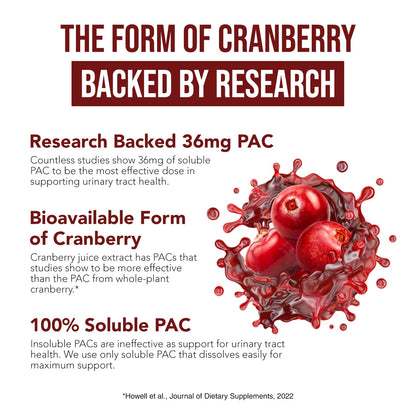Triquetra Health CranEaze PAC and D-Mannose dosage details